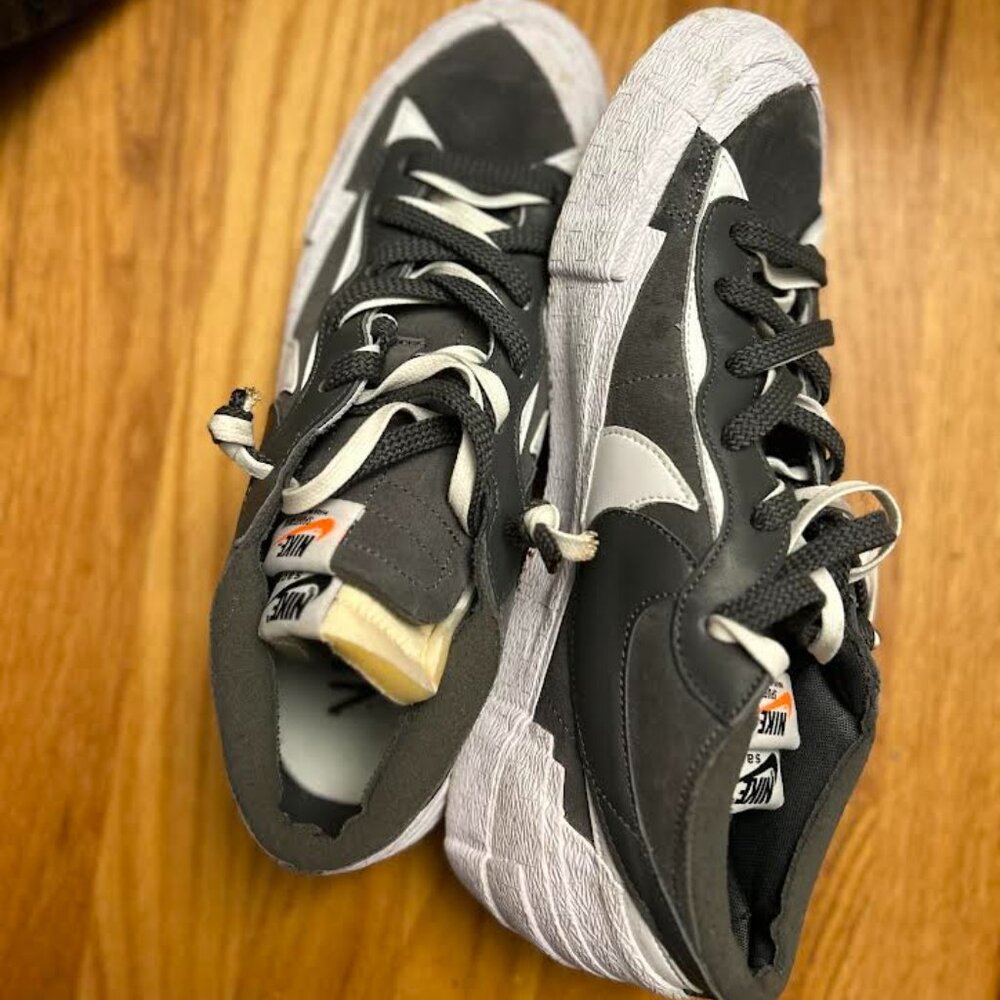 Nike Blazer Low / Sacai (Iron Grey) - Mens US 11
